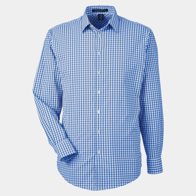 Men's CrownLux Performance® Gingham Dress Shirt Thumbnail