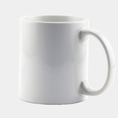 11oz Coyote's White Ceramic Coffee mug Thumbnail