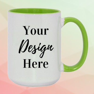 15oz Coyote's Two tone Ceramic Mug Thumbnail