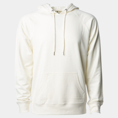 Icon Unisex Lightweight Loopback Terry Hooded Blend Sweatshirt Thumbnail