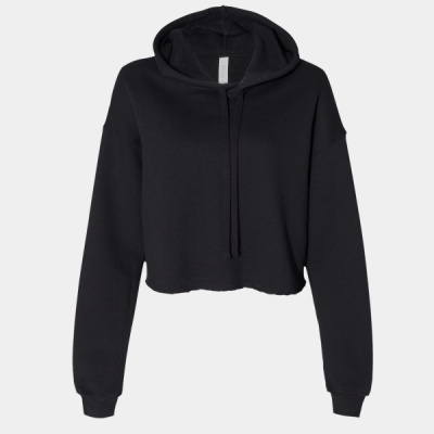 Women's Crop Fleece Hoodie Thumbnail