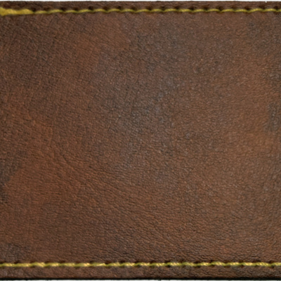 Faux Leather Engravable Patch - Round-Corner Rectangular Thumbnail