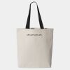 11L Canvas Tote with Contrast-Color Handles Thumbnail